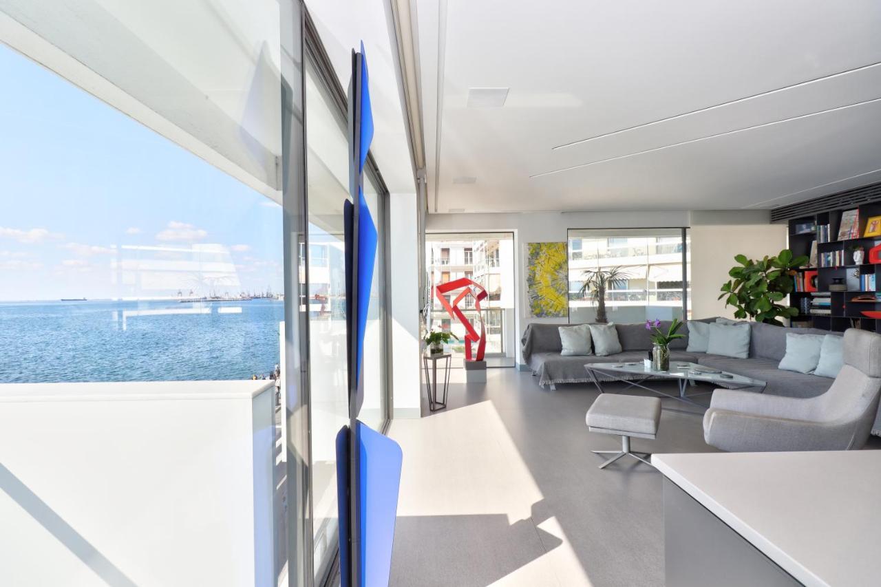 Infinity Sea View Apartment Thessaloniki Exterior photo
