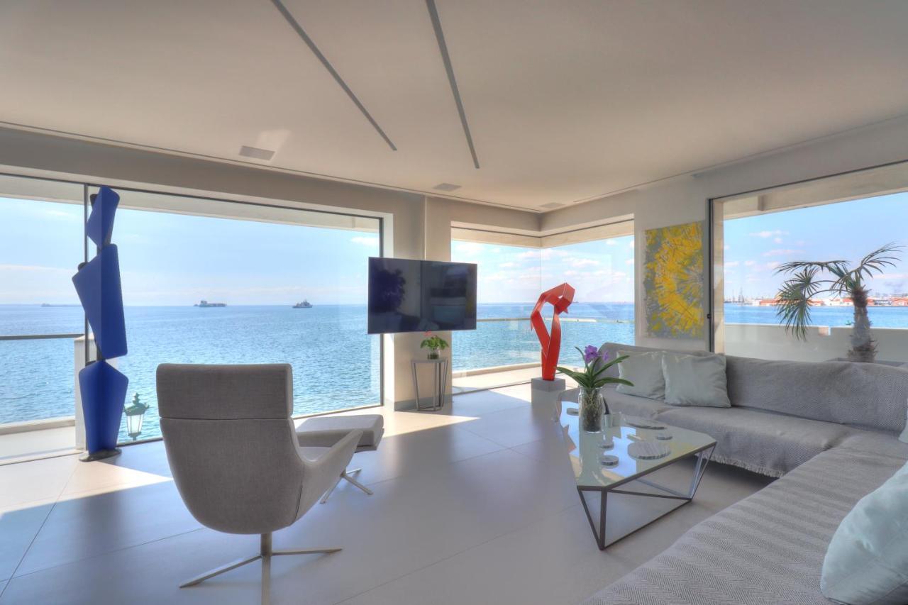 Infinity Sea View Apartment Thessaloniki Exterior photo